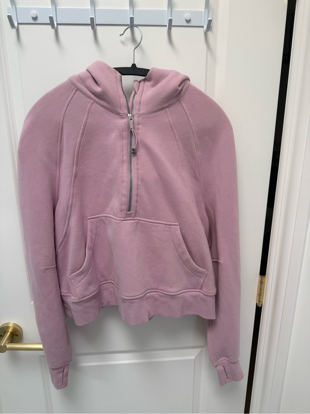 lululemon athletica Pink Half-Zip Hoodie
